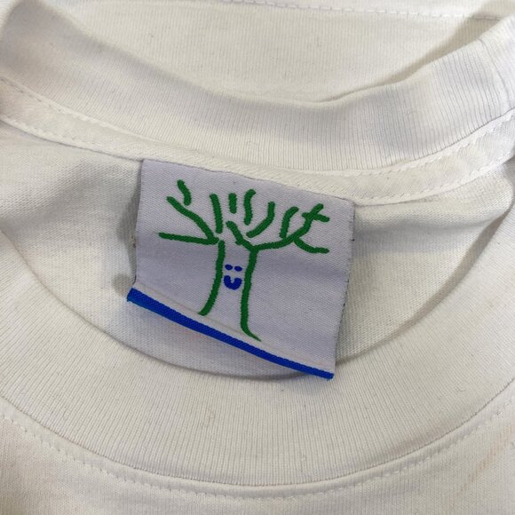 ONLINE CERAMICS White Cotton 'Mushroom' T-Shirt - Picture 8 of 9